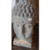 Image 2 : Outdoor Head Statue 7 W, 7 D, 147 T, Frog Planter, Also Plant Pots In Box- Largest: 14" Diameter