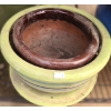 Image 3 : Flower Pots- Green Vase 11" Diameter  Top, 11 T , Blue: 18" Diameter Top, 11 T