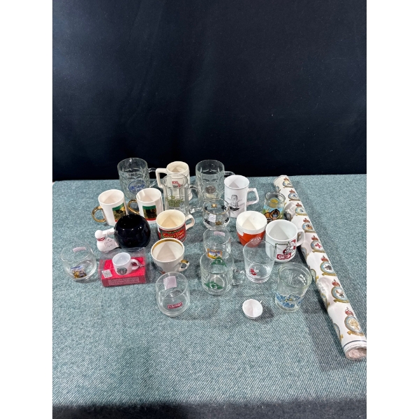 Glasses, Cups, and Mugs
