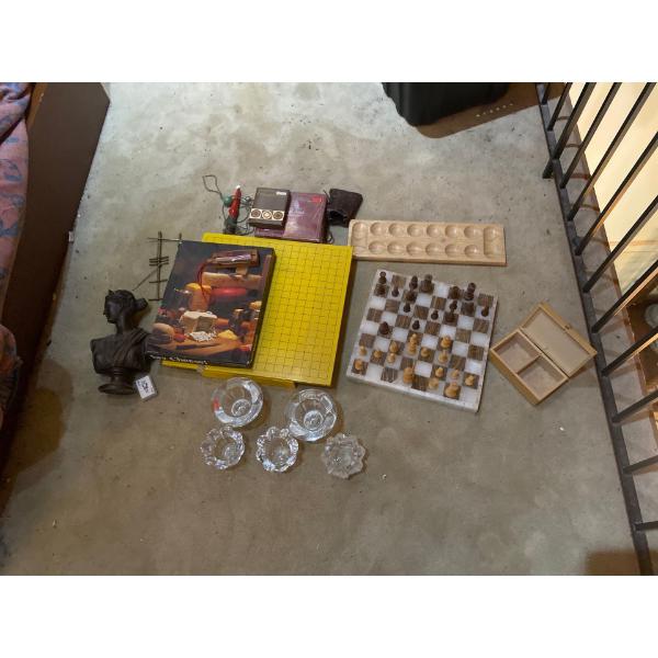 Antique Board Games: Chess, Go, Mancala