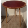 Image 4 : Mid Century Decor - Velour Pom Pom Chair 22T w/ Side Table Large Blanket Basket & More 