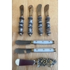Image 5 : Multi Cultural Table Accessories - Hand Carved African Napkin Rings Charcutiers Tools & More