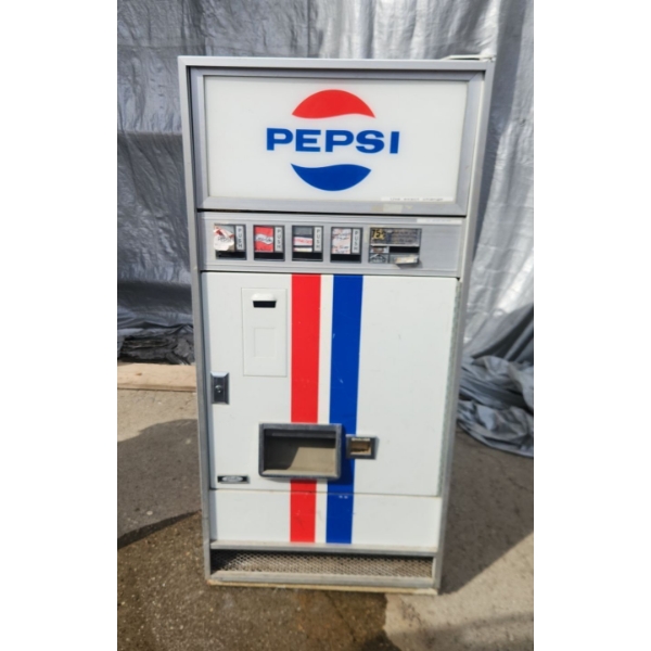 Tested and Working Vintage Cornelius Pepsi Pop Machine -  55"H x 25.75"W x 24.5"D 