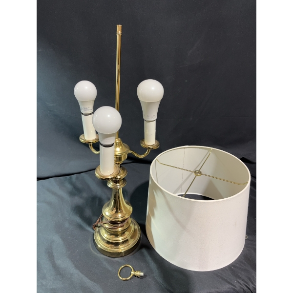 Table and Floor Lamps With Shade