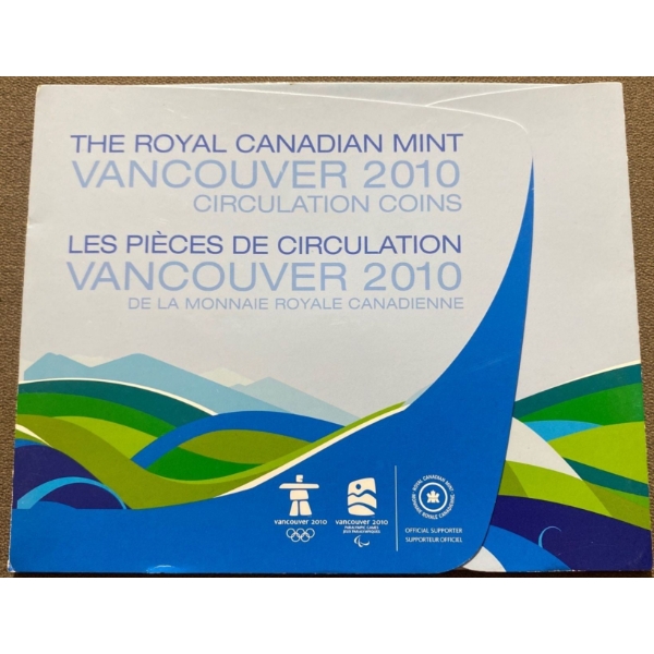 2010 Vancouver Olympics Coin Set