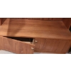 Image 8 : Wooden Bookcases/ 3 Pieces- Small: 23.5 X 17.5 X 68, Larger w/ Glass Doors: 47.5 W