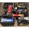 Image 1 : Assorted Car Batteries w/Accessories  Not Tested- Buyers Beware!!