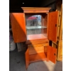 Image 3 : China Cabinet with a Mirror Back, Lockable Cabinets 30Wx16Dx67.5H
