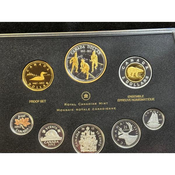2012 The War of 1812, 200th Anniversary 2.11 toz Pure Silver Proof Set $349.95