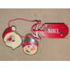 Image 3 : Vintage Holiday Charms - St. Nick Frosty Mistletoe Wind Chime & More