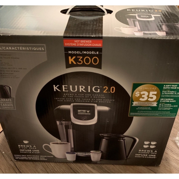 New Kuerig K300 Single Serve Coffee Maker 