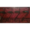 Image 2 : Set of 4 Leather Bar Stools - 19W, 18D, 39T Each 