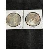 Image 1 : 1967 Canada goose Silver Dollar x2 46.6g .800 Silver