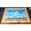 Image 2 : L.Edition Fine Art Giclee Original Titles " Harvest Time" by Max Jacquiard - 55w x 31h WFrame