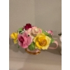 Image 4 : Miniature Fine China Floral Arrangements 2"Tall