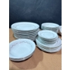 Image 2 : Noritake Bone China Set, 'Graywood'  w/ Villeroy & Boch 'Botanica' Porcelain Dish 