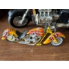 Image 3 : Collectible Valkyrie Motorcycle 16L w/ Yellow Tour Bike  
