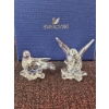 Image 2 : Swarovski Crystal Lovebirds Figurines with Original Box