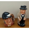 Image 1 : Royal Doulton Jugs (5.5T) 'Gone Away' & 'Winston Churchill' 