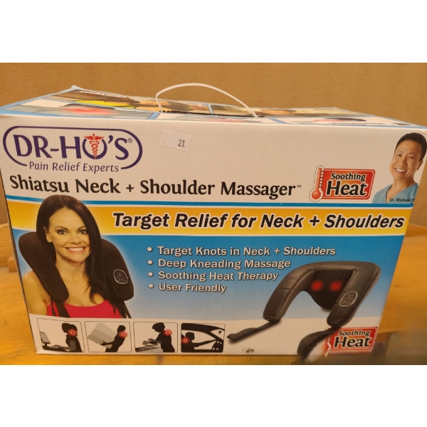 Dr.Ho's Shiatsu Neck and Shoulder Massager (New in Box)