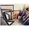 Image 1 :  Assortment of big and small, square,rectangle and even triangular frames & mirrors. 