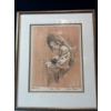 Image 1 : Mother Holding Child Painting (14" X 12")