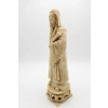 Image 4 : Three Chinese-Style Carved Figurines, 11 and 17 Inches Tall