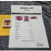 Image 4 : 7.12 Carat Ruby- Authentic with Certificate ( Estimated Value $1100)