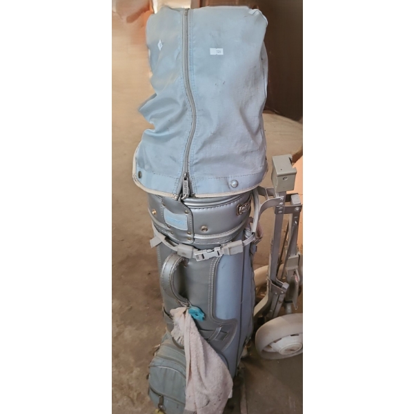 Wilson Dyna Built Professional Model Golf Clubs w/ Cart