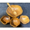 Image 1 : Hand Crafted Monkey Pod Bowls
