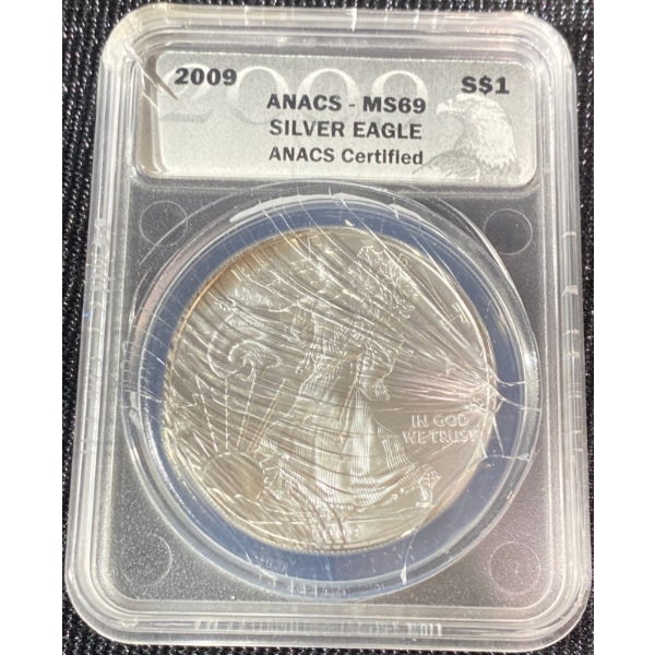 MS69 Silver Eagle Coin