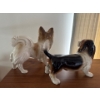 Image 2 : Pair of Decorative Porcelain Dogs By Coopercraft , One Tail Has Been Reglued 