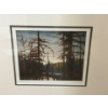 Image 2 : "Beaver Swamp", Artist: Lauren Harris, 19.5 X 17.5, Framed Under Glass
