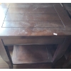 Image 2 : Pair of Side Tables w/ Shelf 22 W, 24 D, 24 T 