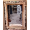 Image 5 : Rectangular Wall Mirror with Distressed Metal Frame