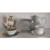 Image 1 : Decorative Tea Sets, Pitchers, and Embossed Tray
