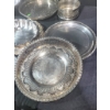 Image 7 : Silver Plated Serving Trays, Bowls, and Tea Set