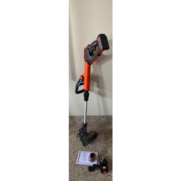 20V Black & Decker Trimmer w/ Battery & Charger Mo.LSTE523