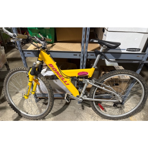 Bonelli Zokes 24 Speed Aluminum Full Suspension Bicycle 46"Frame  26"Tires