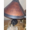 Image 2 : Assortment of Lamps- With Wooden Base 25 T to Top of Finial, Missing Shades as Shown