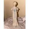 Image 2 : Cybis Figurines: Dress w/ Purple Trim 9 T, w/ Blue Ribbon 8.5 T 