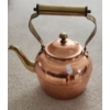 Image 3 : Copper Decor: Teapot 10 T, Pot 4.5" Top, 3.5 T, Recipe Box, Coffee Tin, Napkin Rings and More!