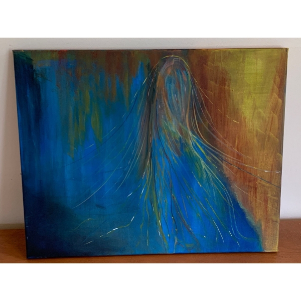 Lauri Ansell Reflexion Oil On Board  16 x 20