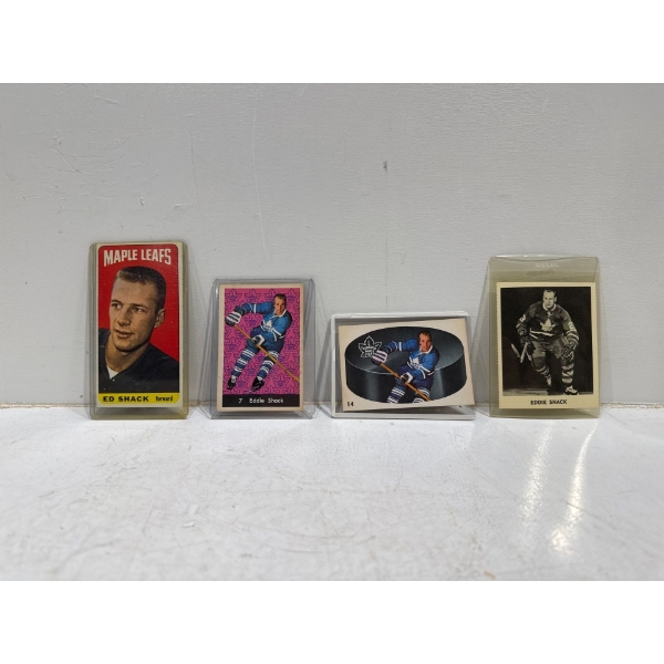 Eddie Shack Maple Leaf Hockey Cards