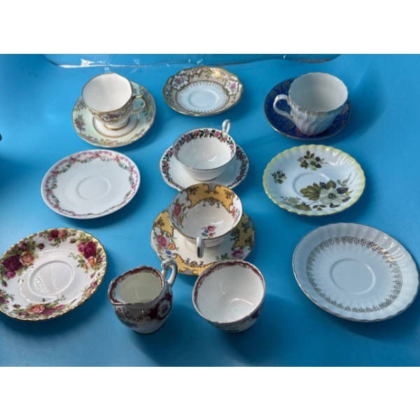 China Teacups and Saucers Collection - Royal Albert, Foley, Aynsley & More 