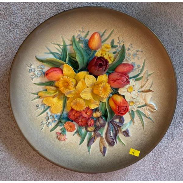 'W.H. Rosson' Limited Congleton Hand Painted Plaque 14W