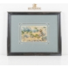 Image 5 : Set Of Four Framed Watercolor Landscape Prints 11*12 , 14*11 , 13*11