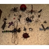 Image 1 : Collection Of Handcrafted Metal Insect Sculptures- "Okimono Bugs" Bring Good Luck!