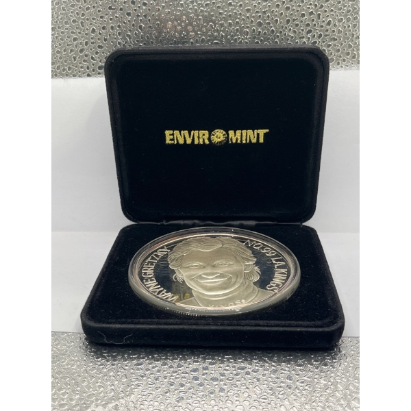 Envir Mint Wayne Gretzky 8oz Silver .999 Coin 