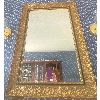 Image 1 : Beveled Mirror In Elaborate Gold Frame 27 x 38 